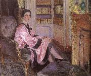Edouard Vuillard Mrs. Henry portrait oil